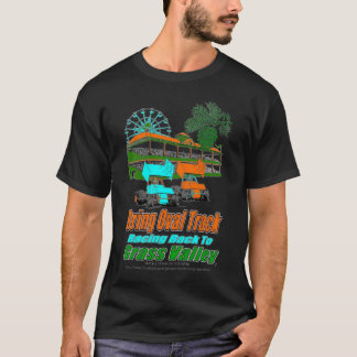 Svärta, komma med ovalen spårar tävlabaksida för tee shirt