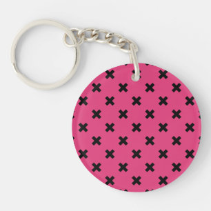 Svarta kor stygn på fuchsia