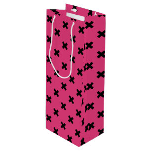 Svarta kor stygn på fuchsia