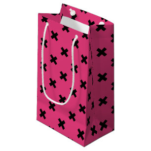 Svarta kor stygn på fuchsia