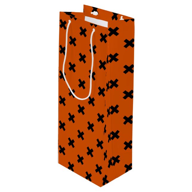 Svarta kor sytlar på orange (Framsidan Vinklad)