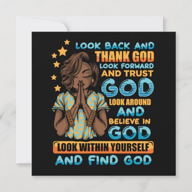 Svarta kristna kvinnor melanin sista vänner kärlek julkort (Framsida)