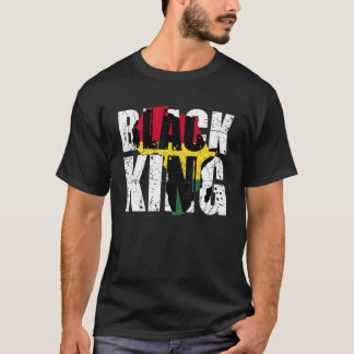 Svarta Kung Afrika Karta Svarta historiken Månad A T Shirt
