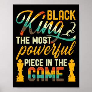 Svarta Kung är det mäktigaste Biet i Manar Poster