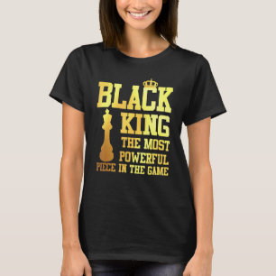 Svarta Kung är det mest kraftfulla Biet i spelet 1 T Shirt