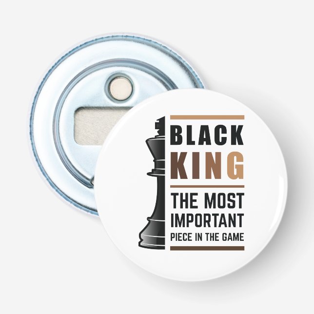 Svarta Kung är det viktigaste Biet i spelet 2 Flasköppnare (Framsidan)