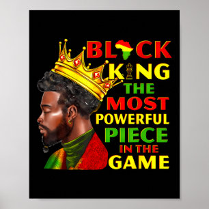 Svarta Kung - den mäktigaste Biet-Junetelfte Afri Poster
