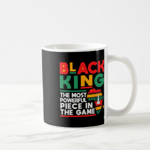 Svarta Kung - den mest kraftfulla Biet-svarta hist Kaffemugg