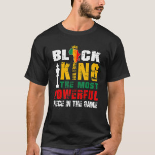Svarta Kung - den mest kraftfulla Biet-svarta hist T Shirt
