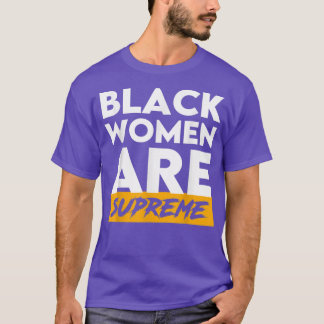 Svarta kvinnor är överlägsna Justitiemord Jackson T Shirt