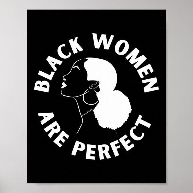 Svarta kvinnor är Perfekt. Poster (Framsidan)