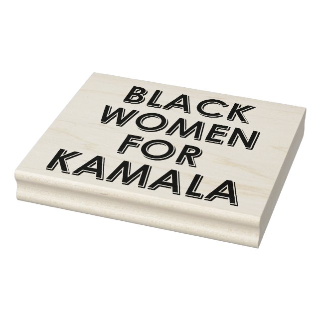 SVARTA KVINNOR FÖR KAMALA STÄMPEL (Stämpel)