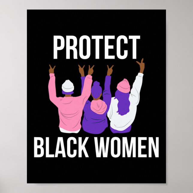 Svarta kvinnor. Svarta världshistorien för kvinnor Poster (Framsidan)