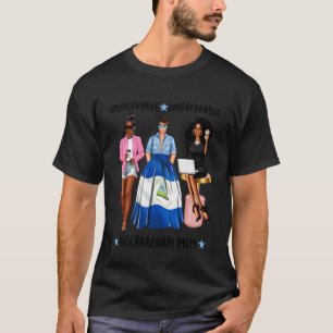 Svarta kvinnors nicaraguanska mamma från Nicaragua T Shirt