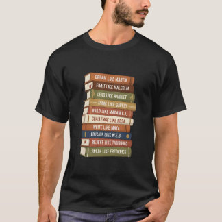 Svarta ledare Afroamerikanska lärare Utbildning T Shirt