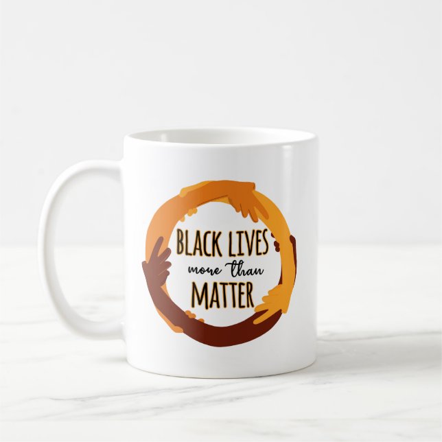 Svarta lever mer än något annat kaffemugg (Vänster)
