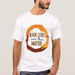 Svarta lever mer än något annat t shirt