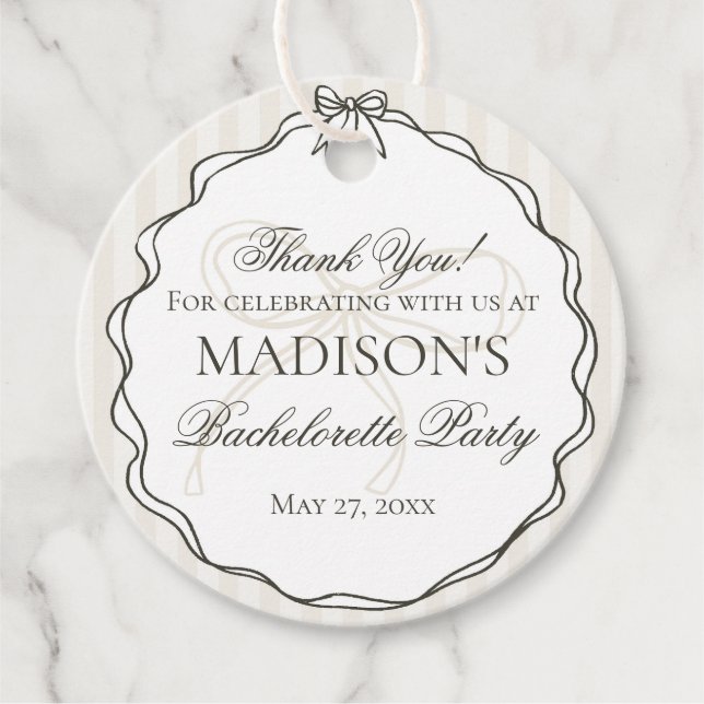 Svarta Lingerie Dusch Möhippa Bröllop Gåvor Etiketter (Framsida)