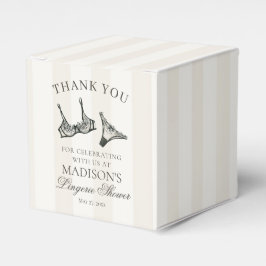 Svarta Lingerie Möhippa Bröllopstårsfest Efterrätt Presentaskar