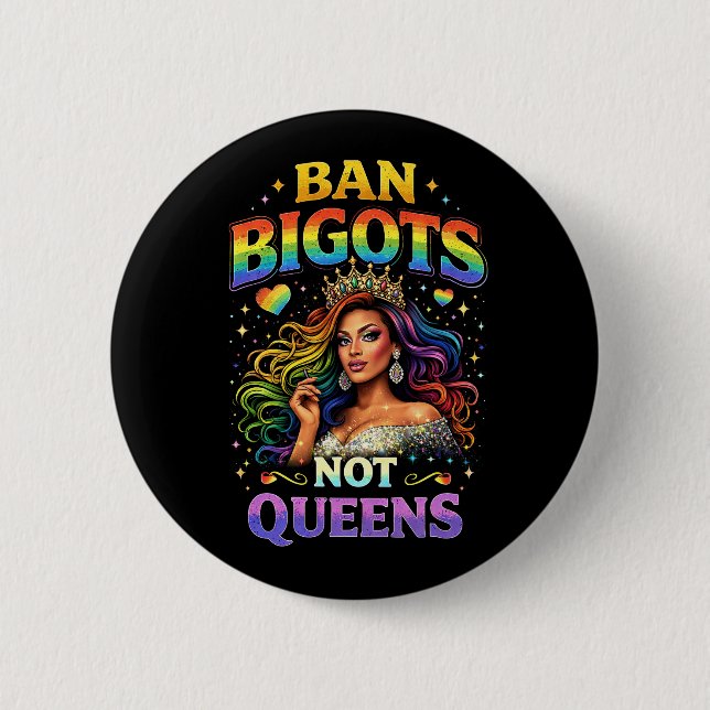 Svarta Lista Bigoter Knapp (Framsida)