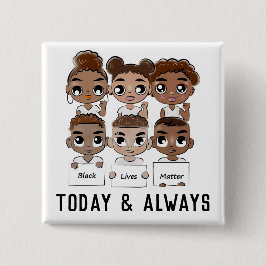 Svarta liv har betydelse idag och alltid knapp