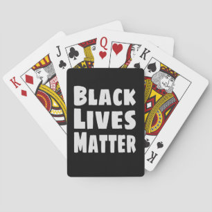 Svarta liv matchar BLM Casinokort