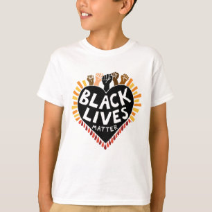 Svarta liv Matter Barn T-Shirt (ljusa)