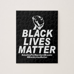 Svarta liv Matter #JusticeForGeorgeFloyd #BlackLi Pussel