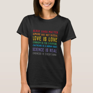 Svarta liv Matter osv. T-shirt