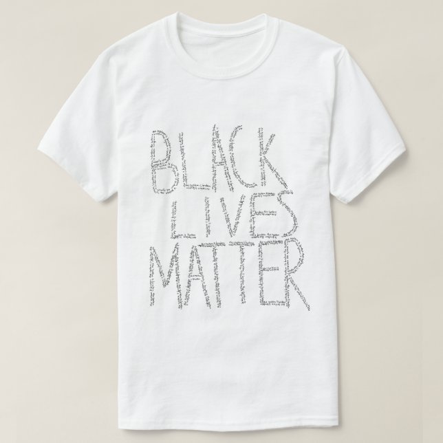 Svarta liv Matter t-shirt (Design framsida)