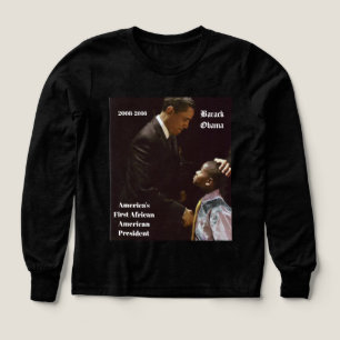 SVARTA LIV RÄKNAR BARACK OBAMA T SHIRT