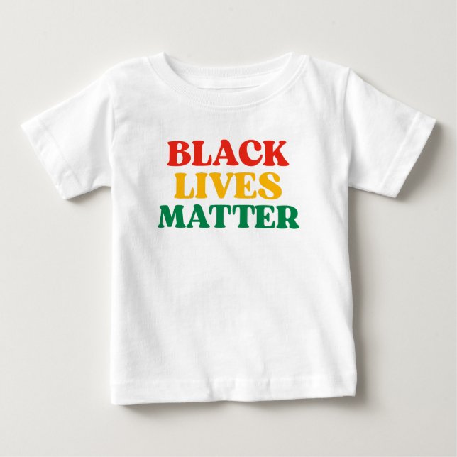 Svarta liv räknas t shirt (Framsida)