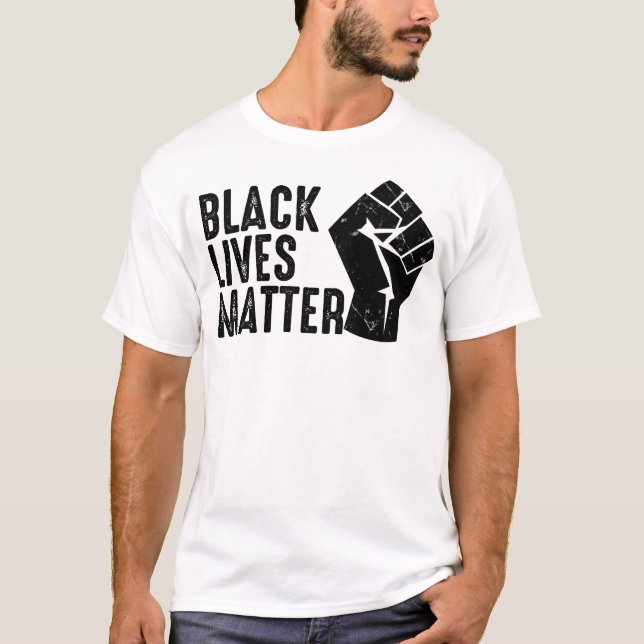 svarta livsdelar t shirt (Framsida)