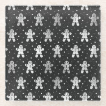 SVARTA MED CHRISTMAS-PEPPARKAKSGUBBAR