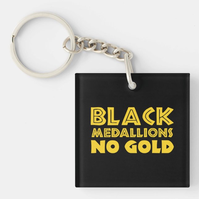 SVARTA MEDALJONGER INGEN GULD (Framsidan)