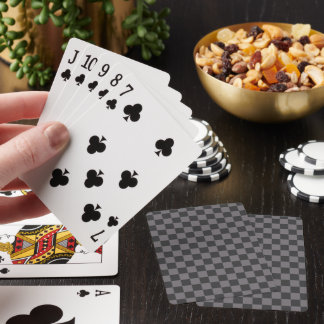 Svarta mönster Rutigt Schackrutigt Schackrutigt mö Casinokort