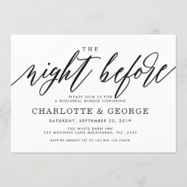 Svärta natten för inbjudan