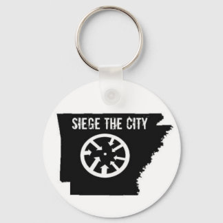 Svarta nyckelkedjor nyckelring