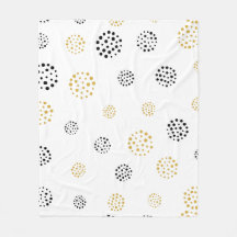 Svarta och guld abstrakt punkter mönster