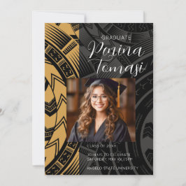 Svarta och Guld Inbjudningar