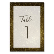 Svarta och Guld moderna Bröllop