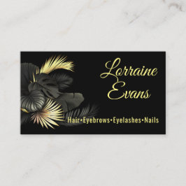 Svarta och Guld. Visitkort