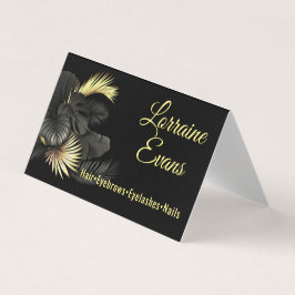 Svarta och Guld. Visitkort