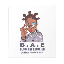 Svarta och utbildade Anteckningsblock