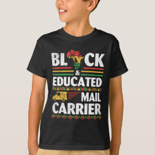 Svarta och utbildade mai i Afrikas svarta historia T Shirt