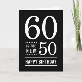 Svarta och vita 60-årsjubileum är de nya 50 kort