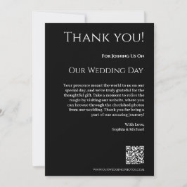 Svarta och vita-Bröllop- Inbjudningar