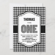 Svarta och vita buffalo Play 1:a födelsedagen Part