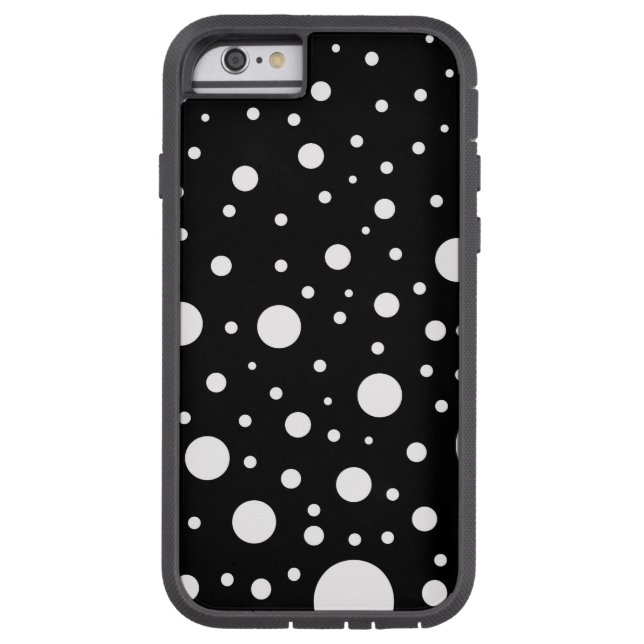 Svarta och vita designcirklar, punkter (Baksidan)