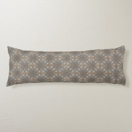 Svarta och vita diamanter med Vågar Kroppskudde